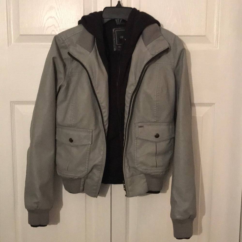 Obey leather jacket